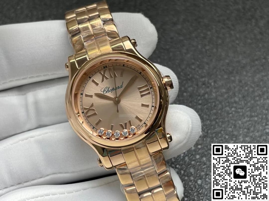 Chopard HAPPY SPORT 275378-5008 YF Factory Rose Gold Case