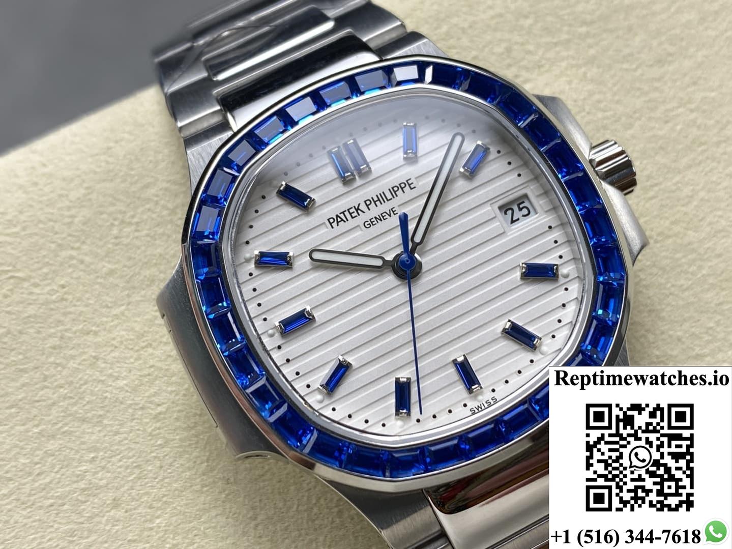 Patek Philippe Nautilus 5711 GR Factory White Dial
