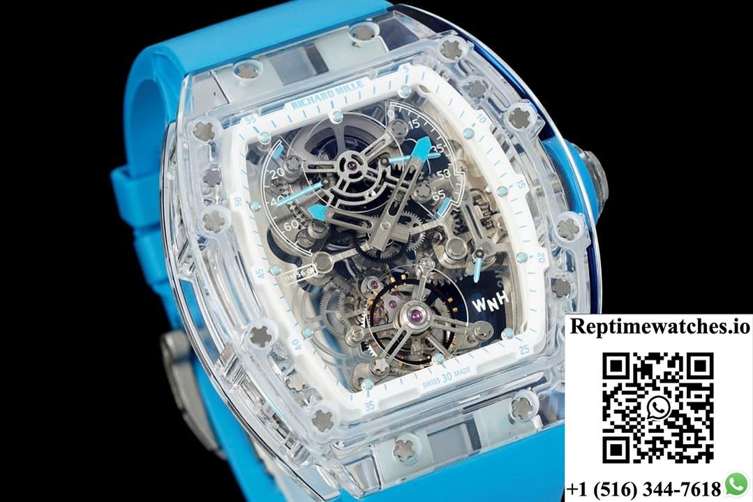 Richard Miller RM56-01 RM Factory Tourbillon Blue Strap