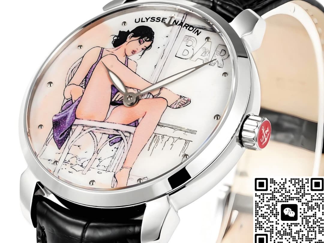 Ulysse Nardin Classico 3203-136LE-9C FL factory stainless steel case
