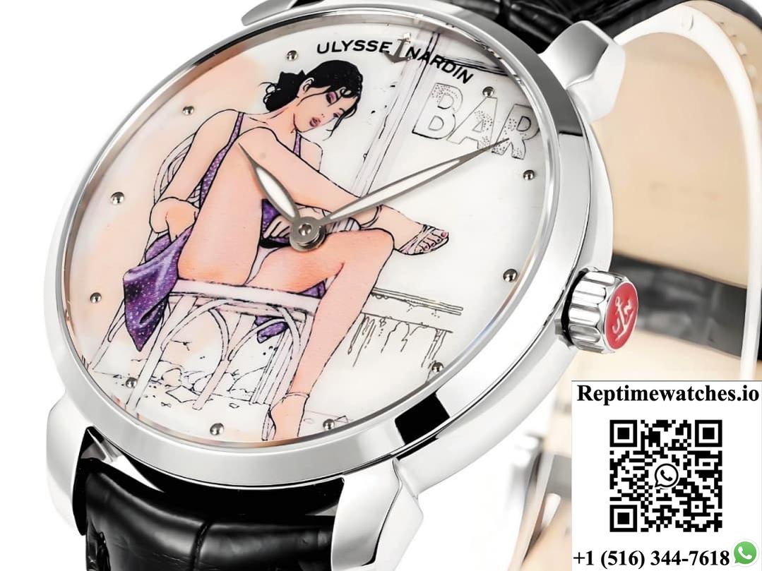 Ulysse Nardin Classico 3203-136Le-9C Fl Factory Stainless Steel Case-Rep Time Watches