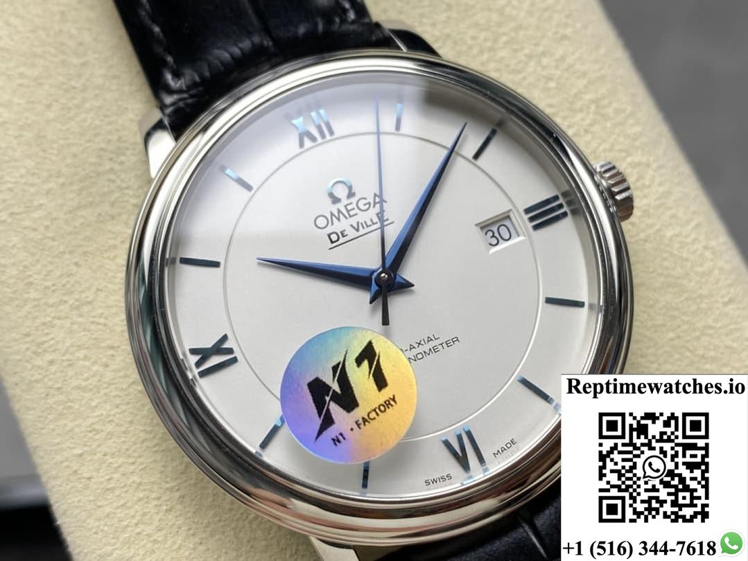 Omega De Ville 424.53.40.20.04.001 N1 factory stainless steel case