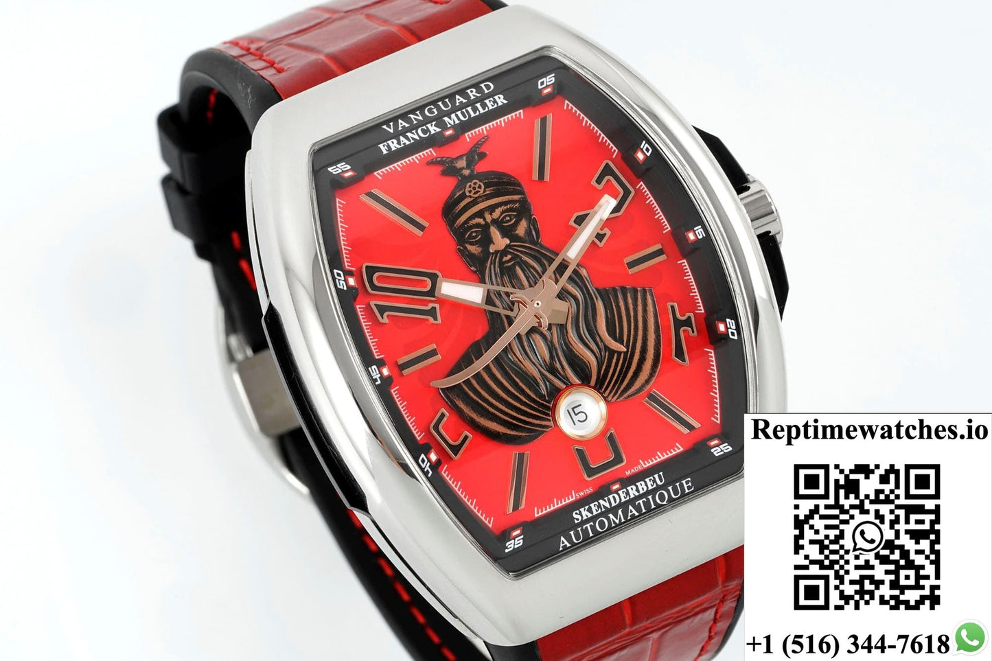 Franck Muller Vanguard ABF factory date display