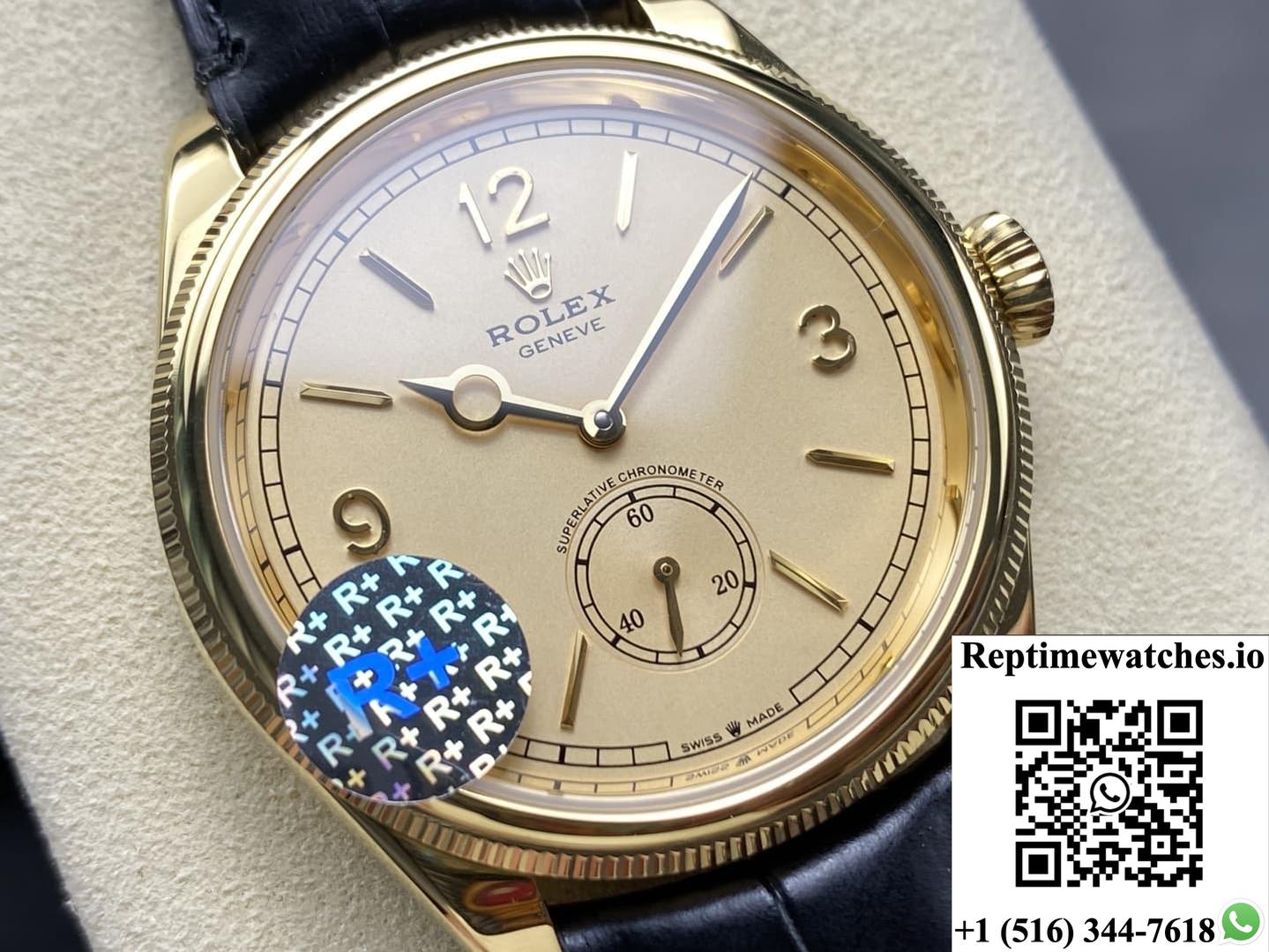 Rolex Perpetual 1908 m52508-0004 R+ factory leather strap