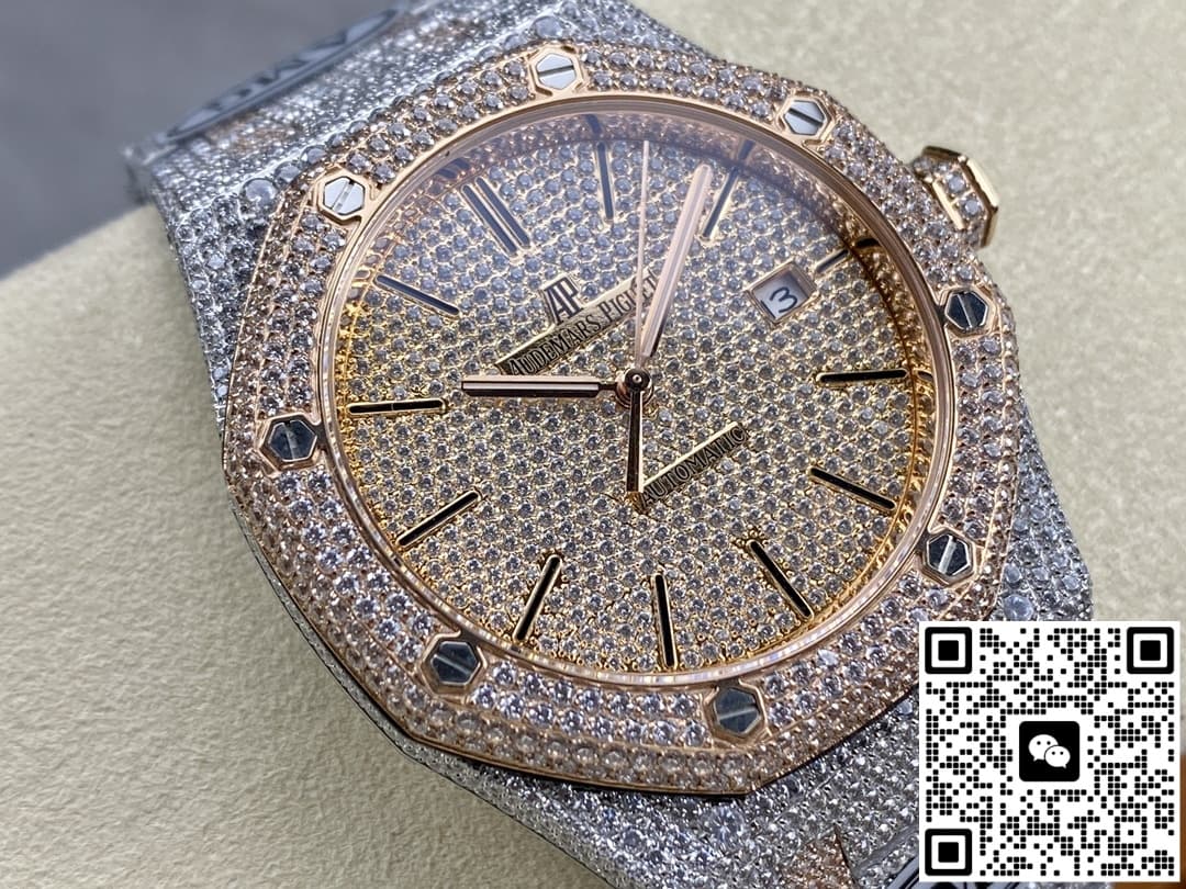 Audemars Piguet Royal Oak 15400OR.022 AMG Factory Diamond Strap