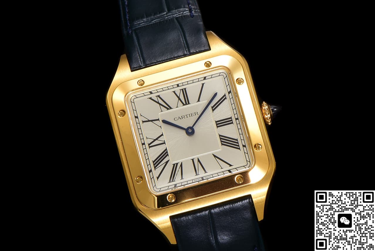 Cartier Santos WGSA0108 F1 Factory Leather Strap