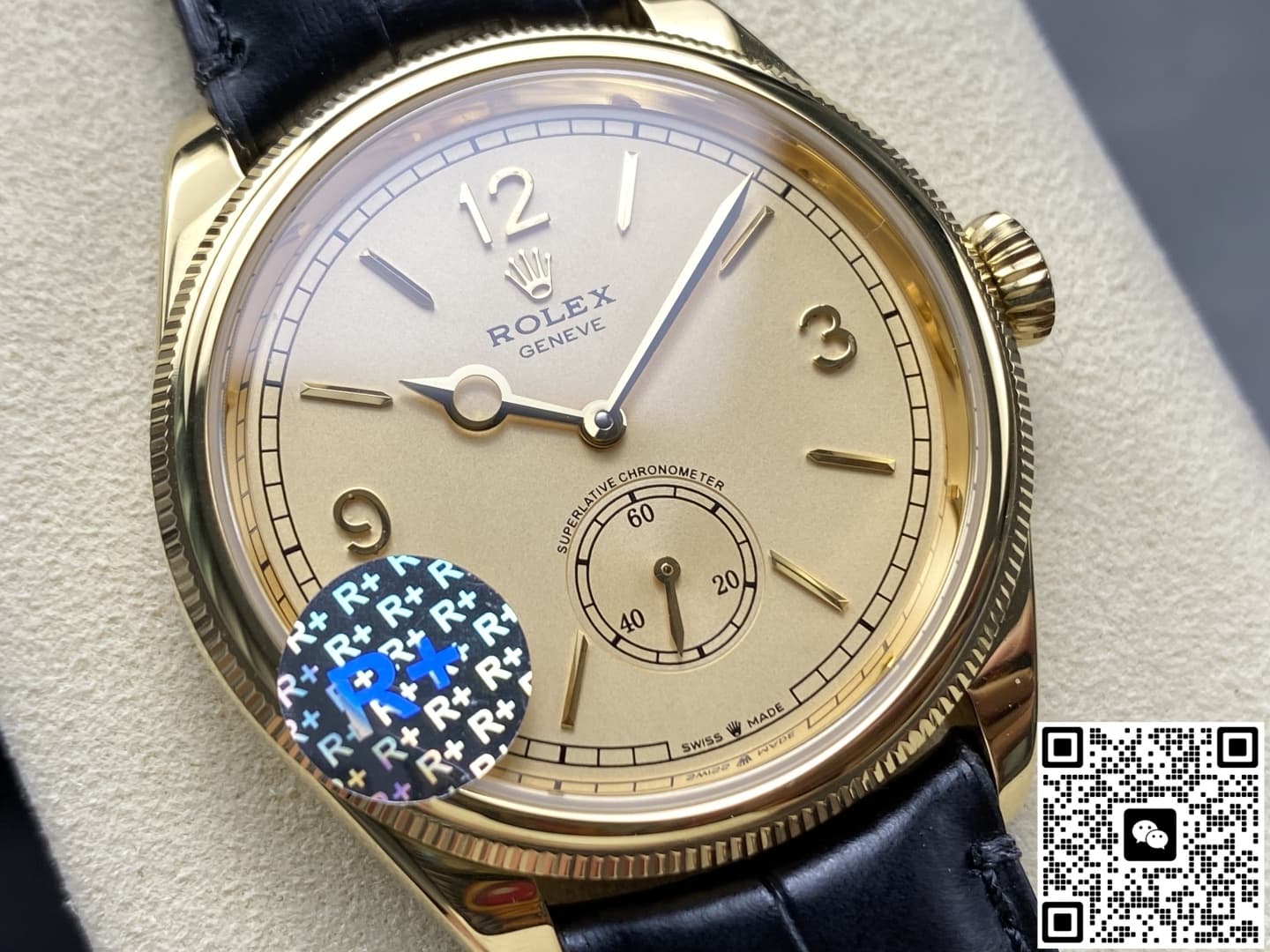 Rolex Perpetual 1908 m52508-0004 R+ factory leather strap
