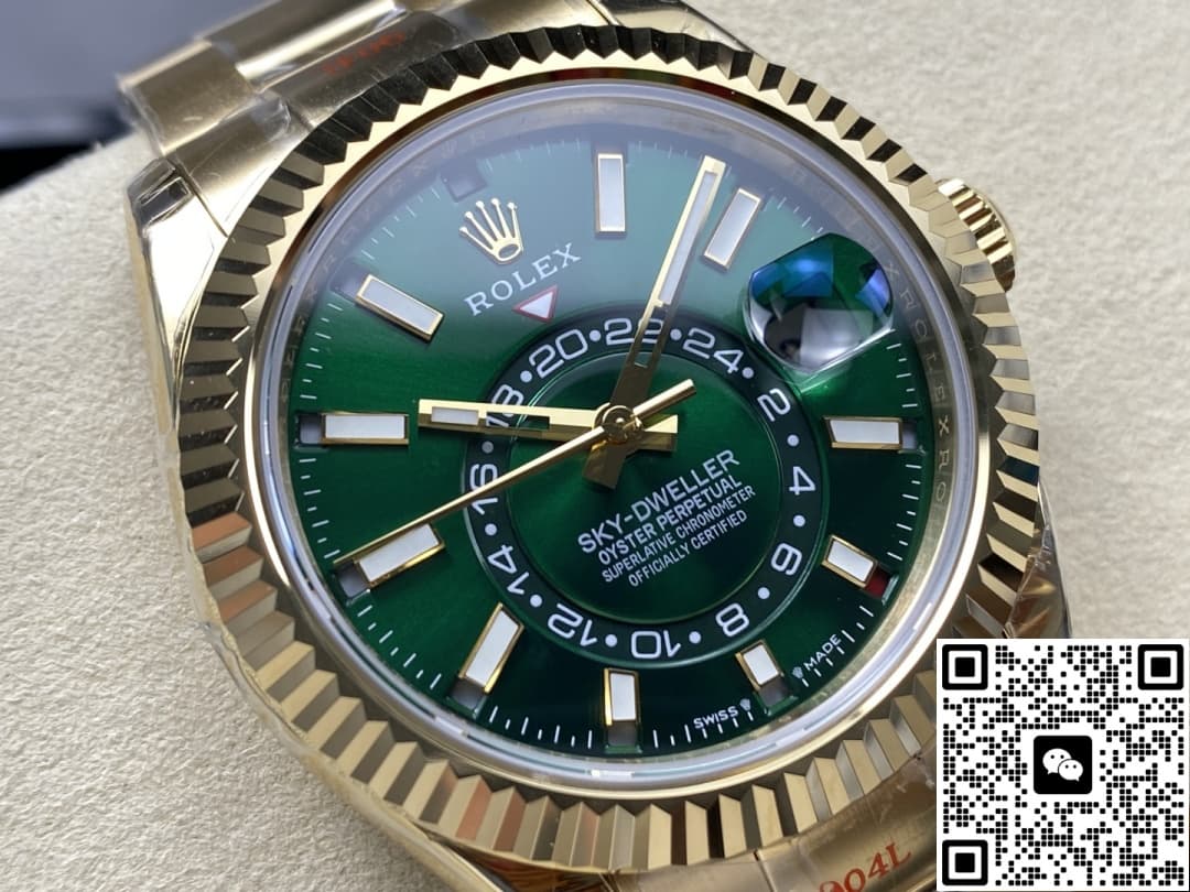 Rolex Sky-Dweller 336938-0007 NOOB Factory Gold color Strap