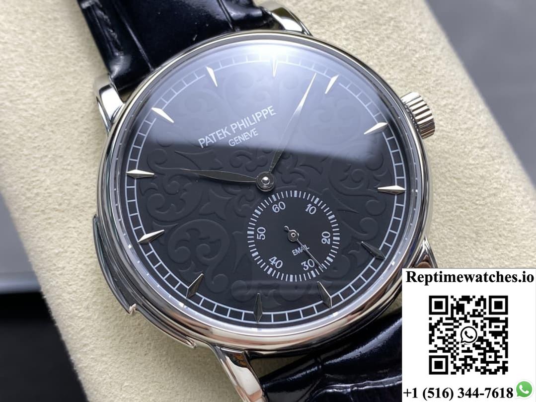 Patek Philippe Grand Complications 5078G-010 TW Factory Alligator Leather Strap