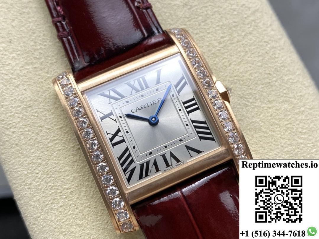 Cartier Tank WJTA0050 8848 Factory Diamond Case