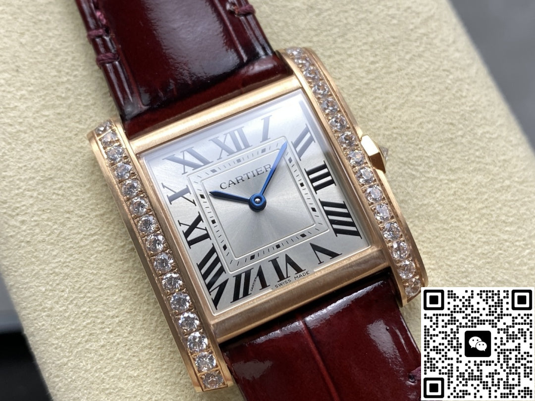 Cartier Tank WJTA0050 8848 Factory Diamond Case