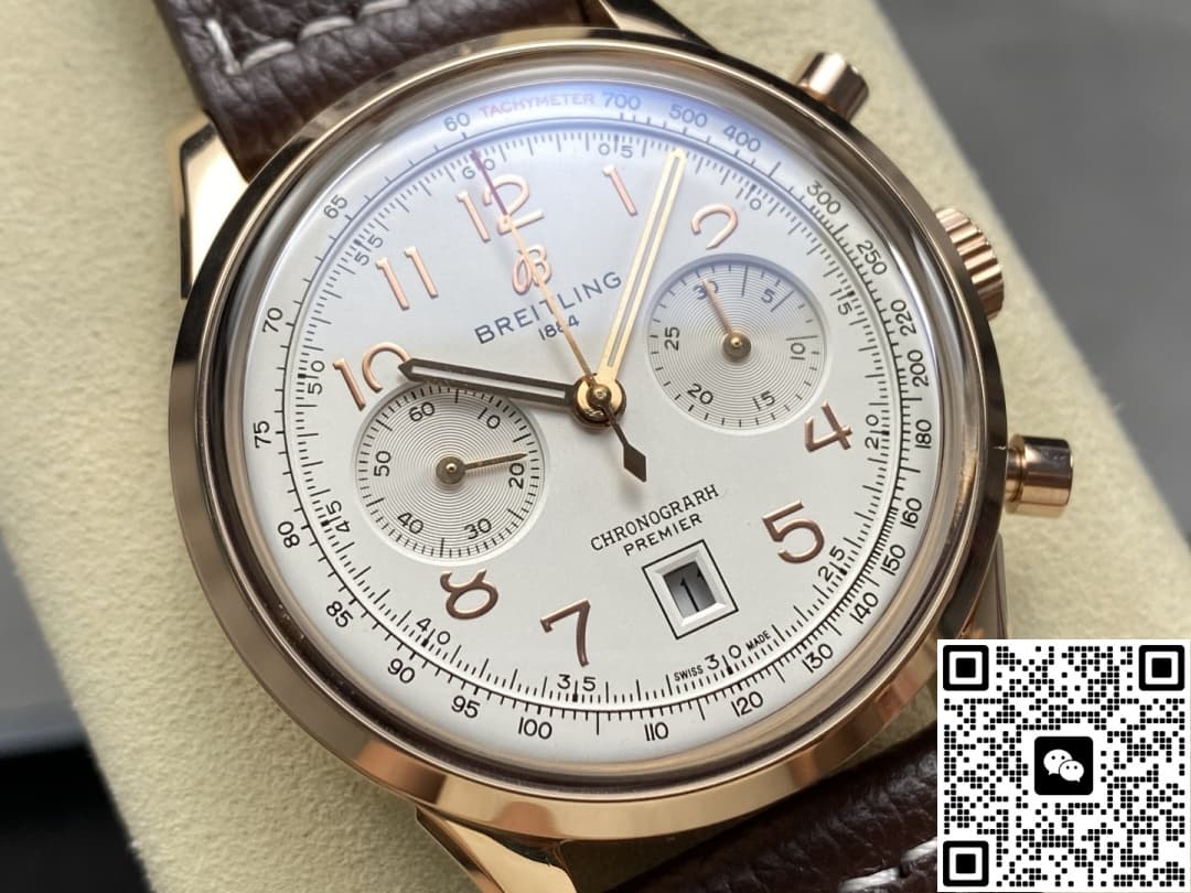 Breitling Premier RB0145371G1P1 BLS factory transparent case back