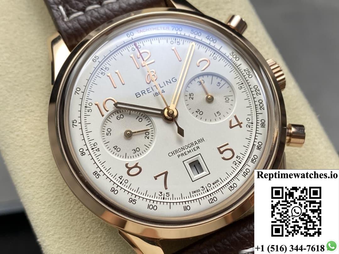 Breitling Premier RB0145371G1P1 BLS factory transparent case back