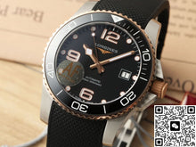 Longines Concas L3.782.3.58.9 AF Factory Black Dial
