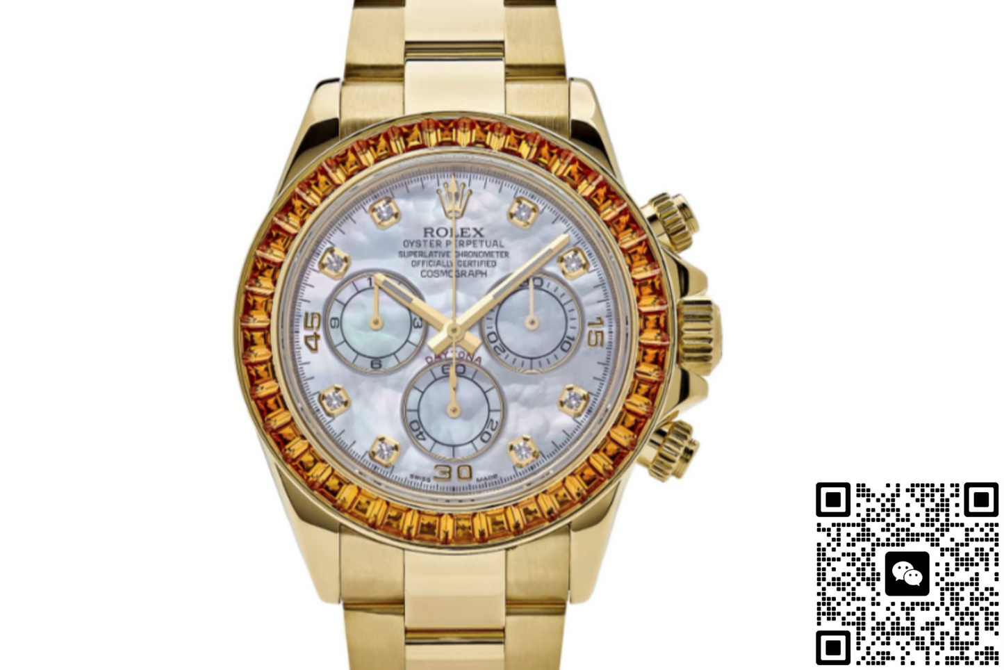 Rolex Daytona 116578SACO PPM Factory Diamond-set Bezel