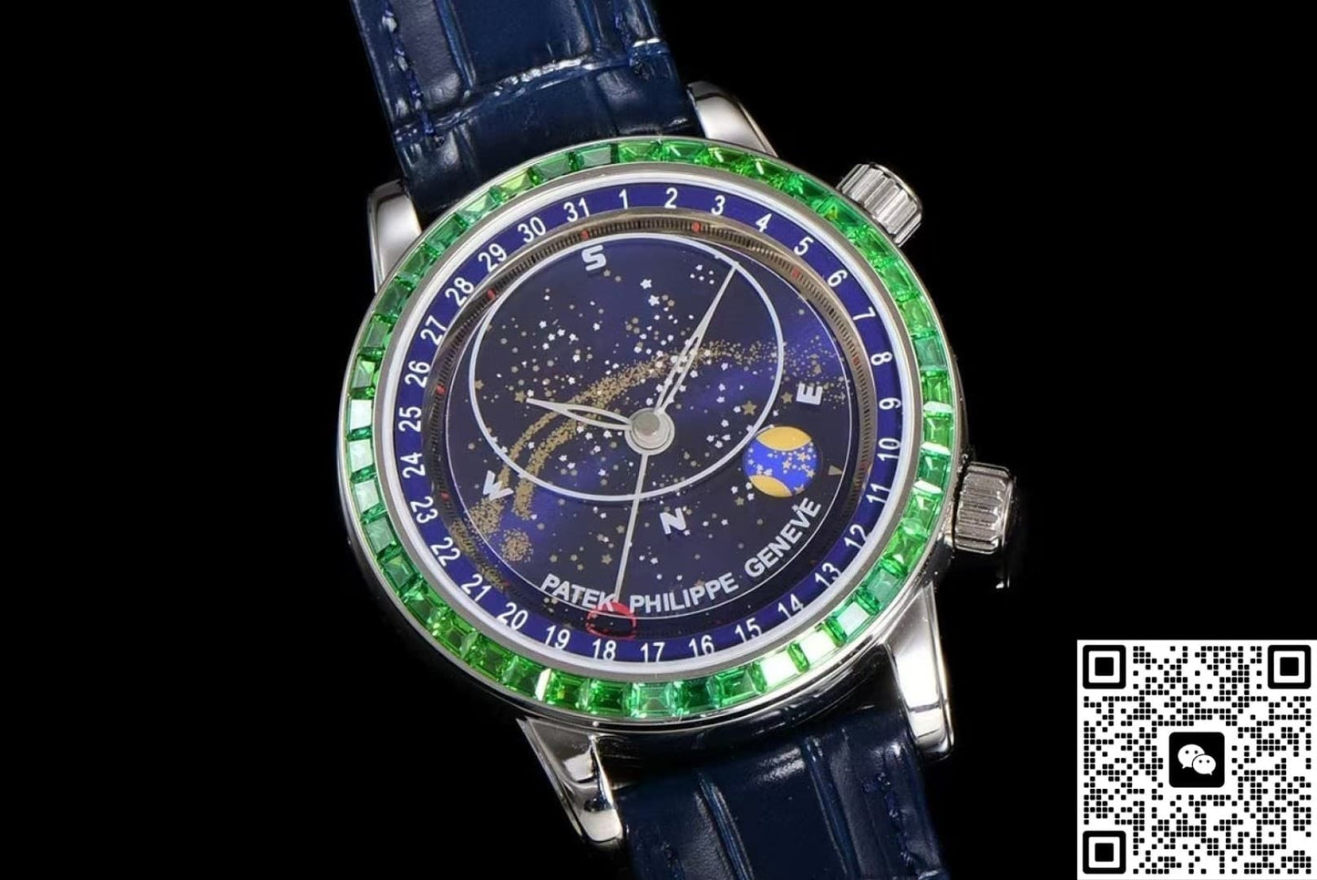 Patek Philippe Complications 6104-13P-010 3K Factory Date Display