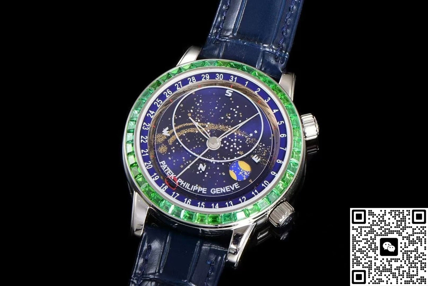 Patek Philippe Complications 6104-13P-010 3K Factory Date Display