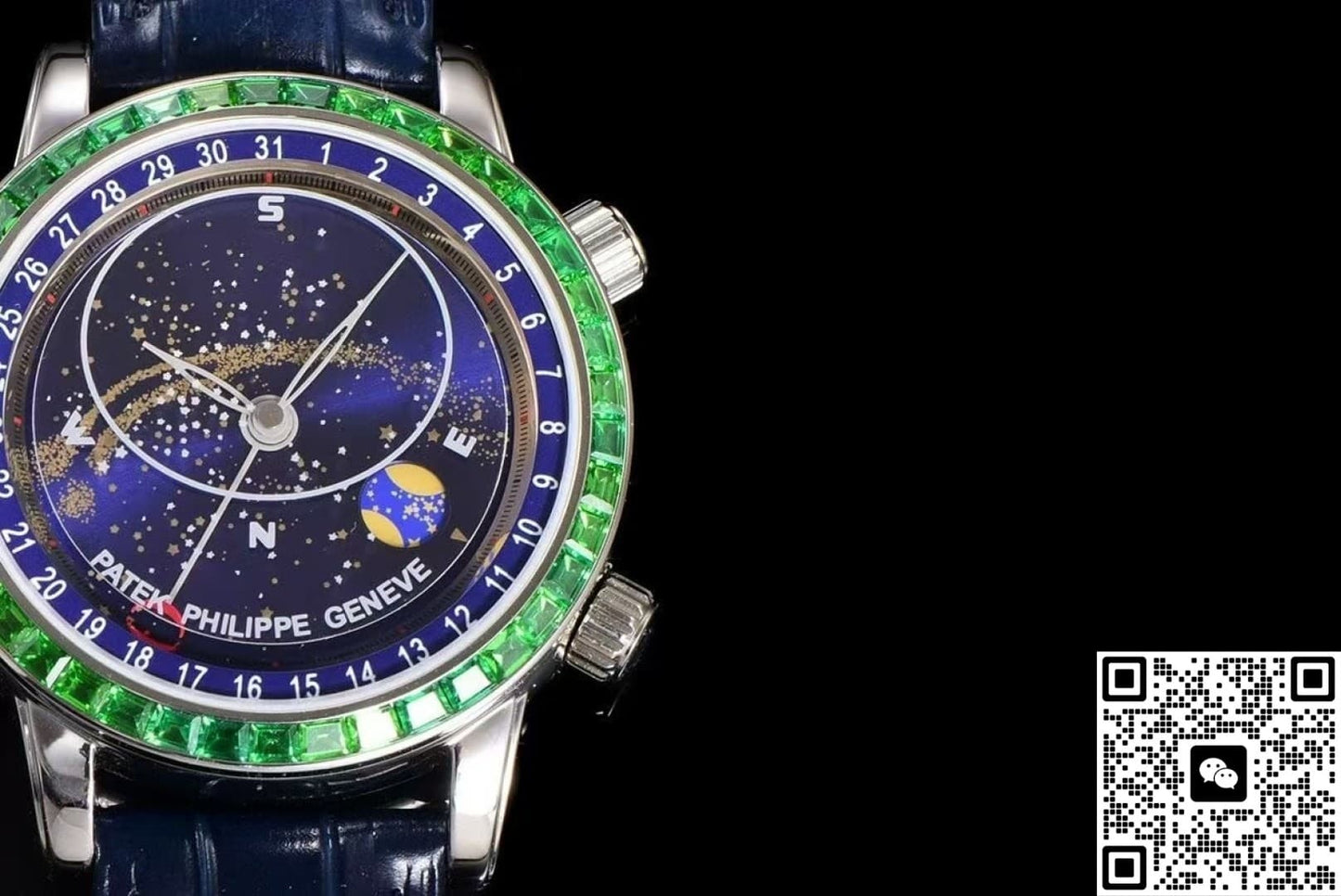 Patek Philippe Complications 6104-13P-010 3K Factory Date Display