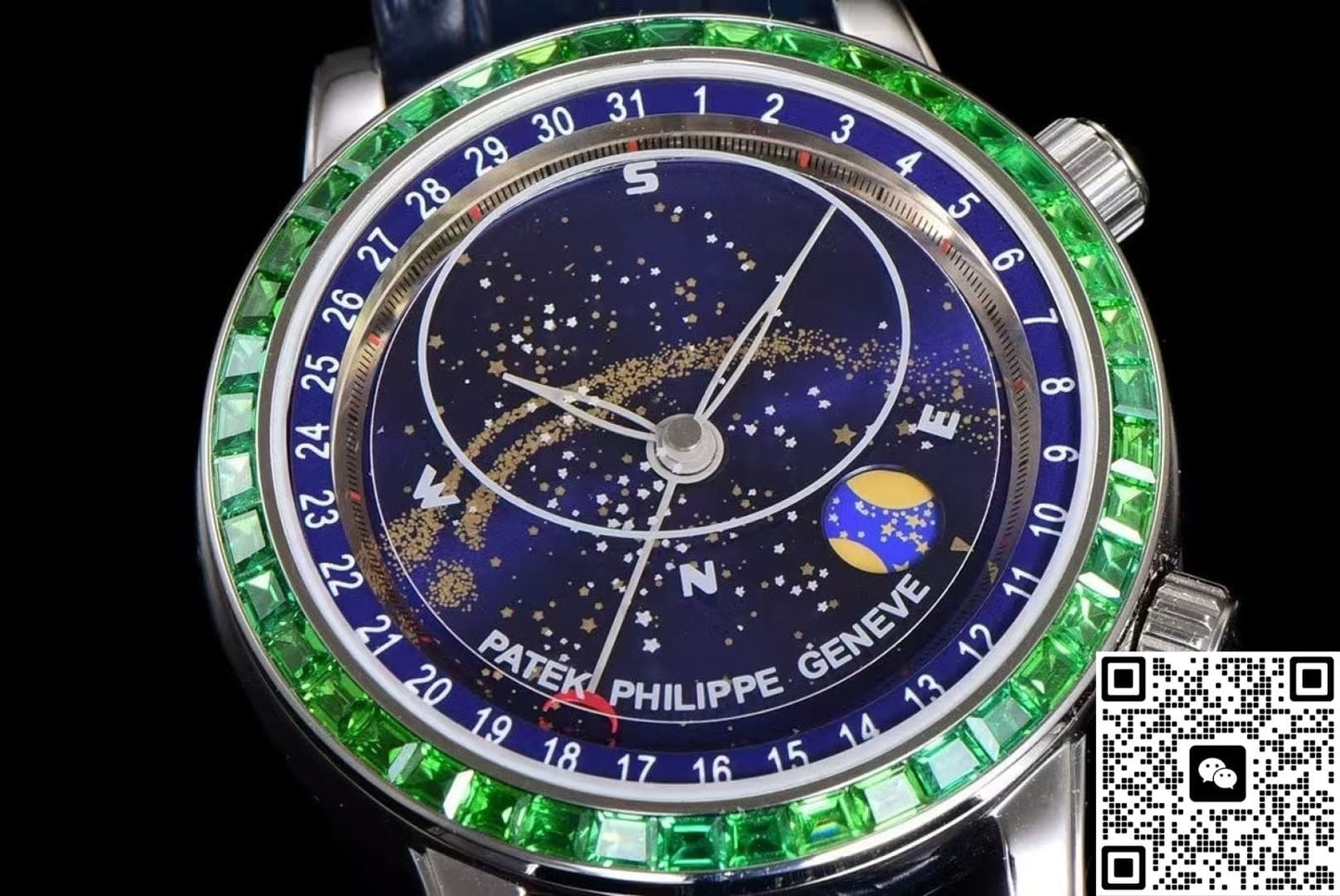 Patek Philippe Complications 6104-13P-010 3K Factory Date Display