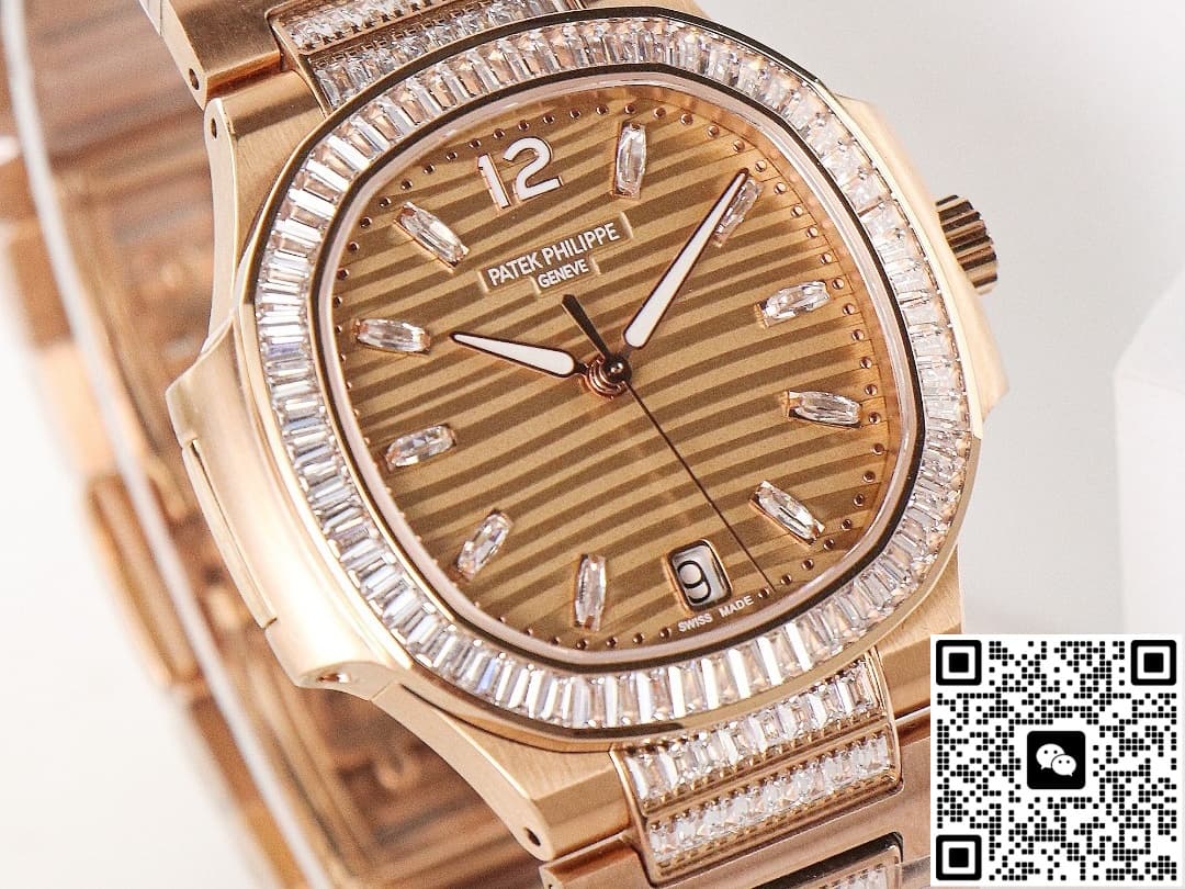 Patek Philippe Nautilus 7014-1R-001 GR Factory Diamond Dial