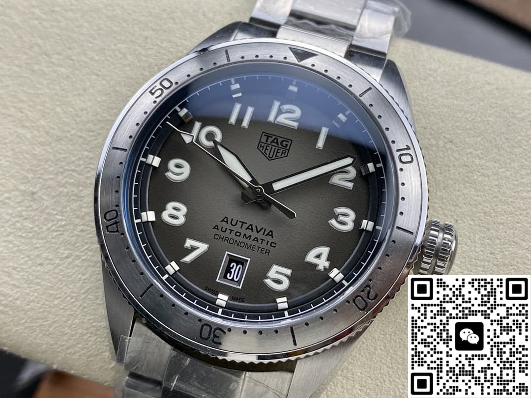 TAG Heuer AUTAVIA WBE5114.EB0173 stainless steel case