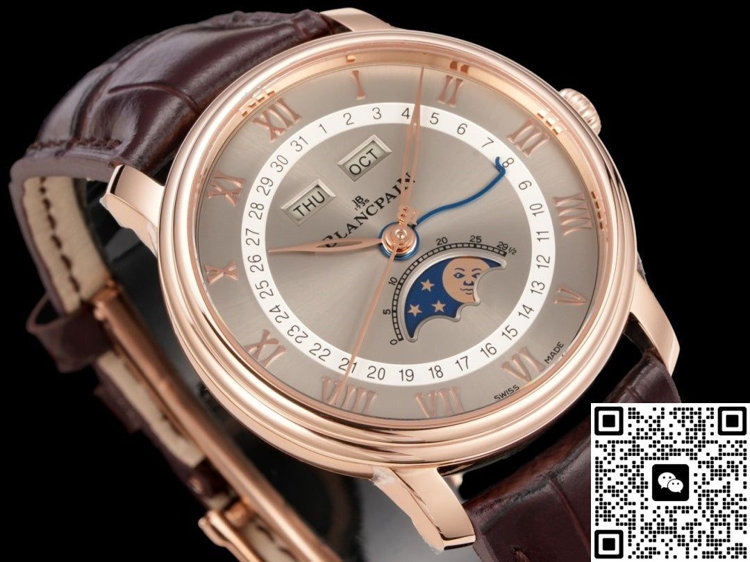 Blancpain Villeret 6654N-3646-55B GR Factory Week Display