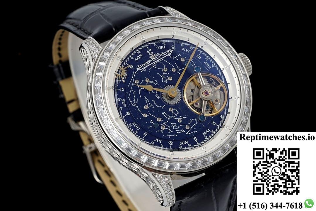 Jaeger-Lecoultre Master Rms Factory Tourbillon Diamond Bezel-Rep Time Watches