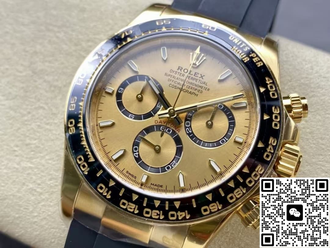 Rolex Cosmograph Daytona m126518ln-0010 Clean Factory Rubber Strap