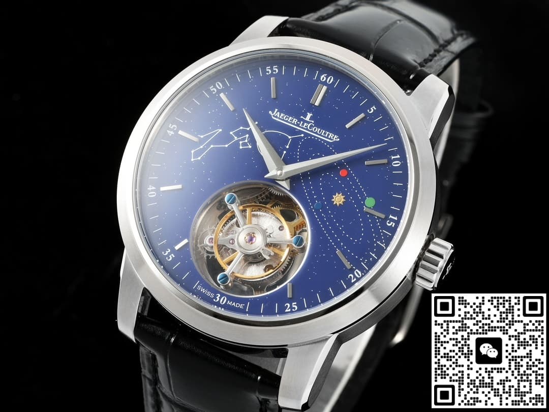 Jaeger-LeCoultre Master 16634E1 RMS Factory Tourbillon Stainless Steel Crown