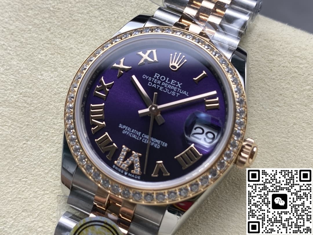 Rolex Datejust M278381RBR-0020 AR Factory Purple Dial