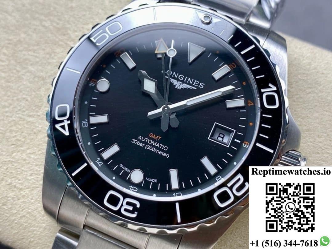 Longines Sports L3.790.4.56.6 Gr Factory Date Display-Rep Time Watches