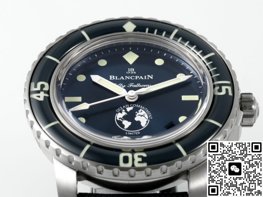 Blancpain Fifty Fathoms 5008-11B40-NAOA ZF Factory Blue Dial