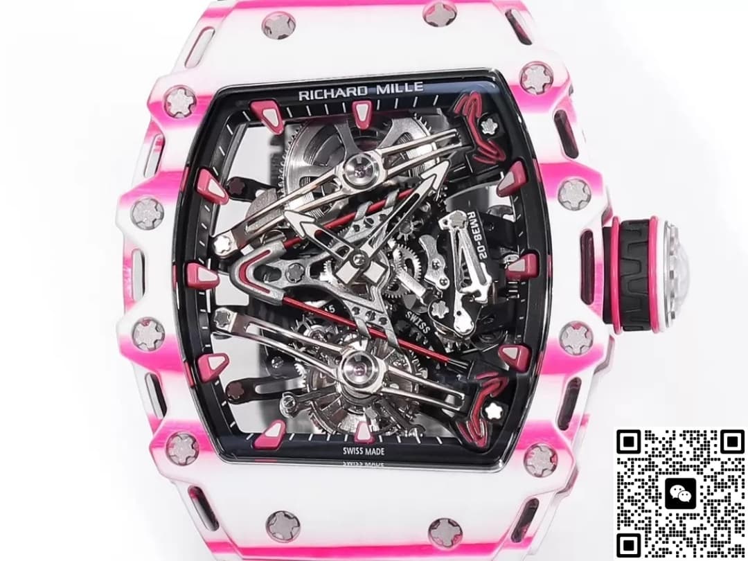 Richard Miller Men’s RM38-02 RM Factory Transparent Case Back