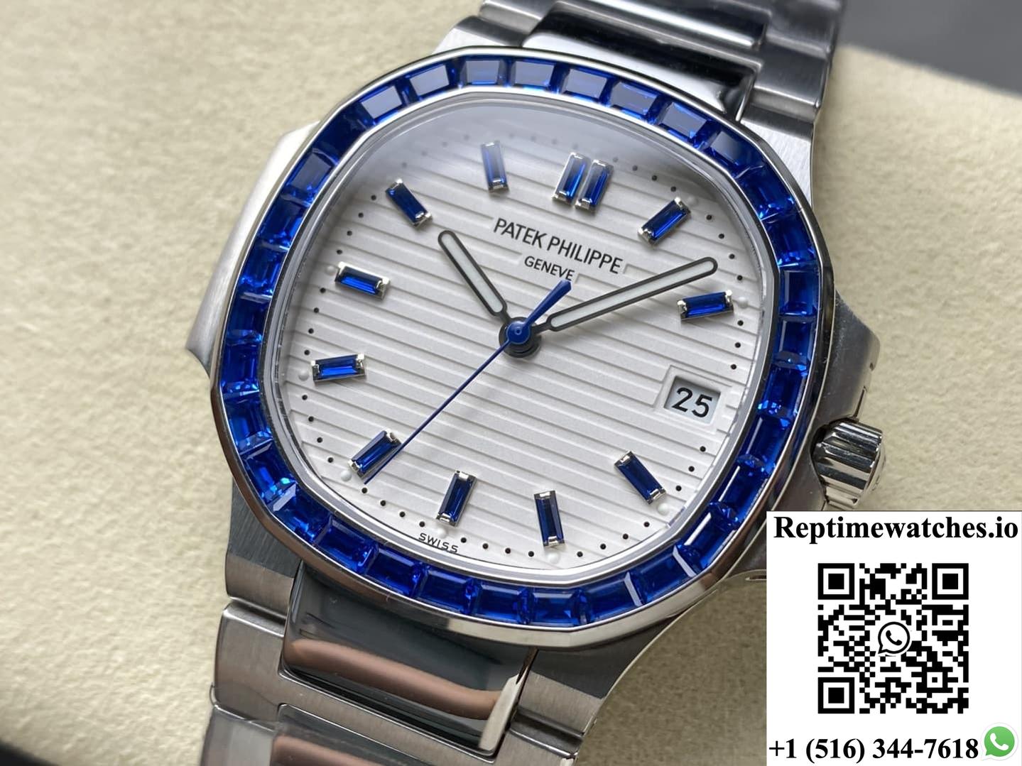 Patek Philippe Nautilus 5711 GR Factory White Dial