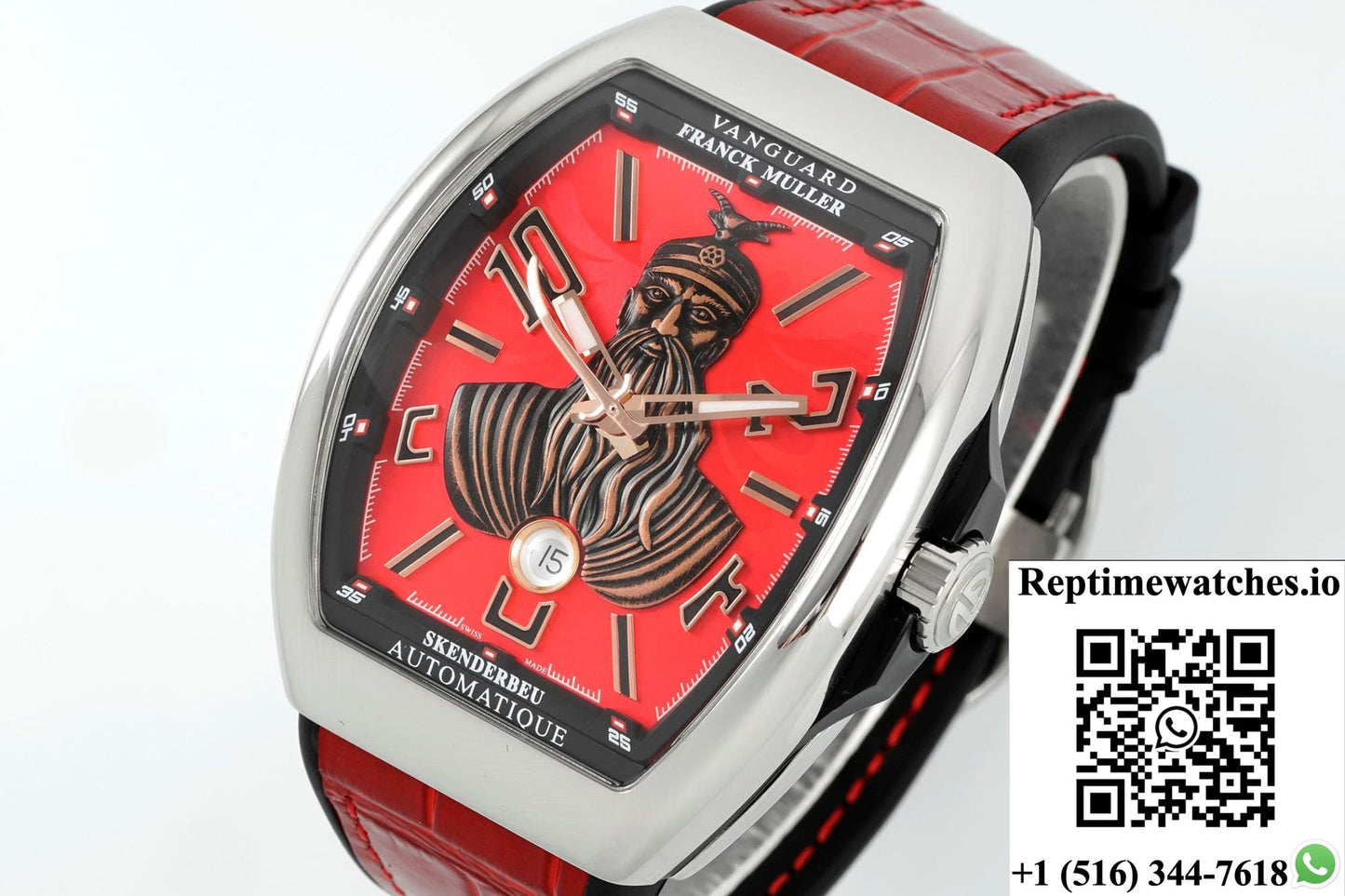 Franck Muller Vanguard ABF factory date display