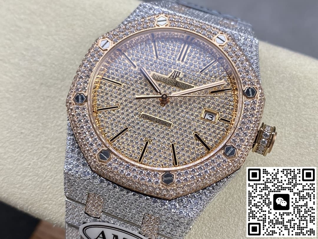 Audemars Piguet Royal Oak 15400OR.022 AMG Factory Diamond Strap