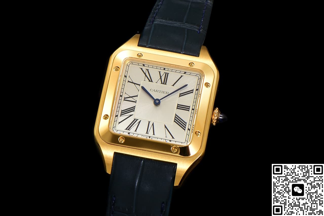 Cartier Santos WGSA0108 F1 Factory Leather Strap