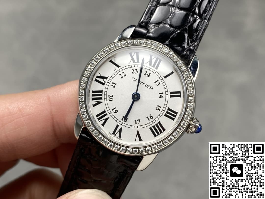 Cartier RONDE DE CARTIER WR000251 K11 Factory Diamond Bezel
