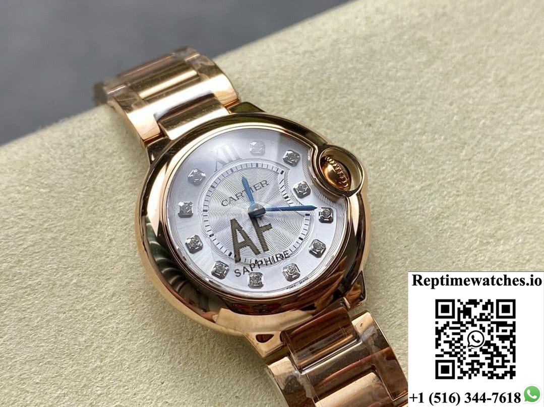 Cartier Blue Balloon WJBB0016 AF Factory Rose Gold