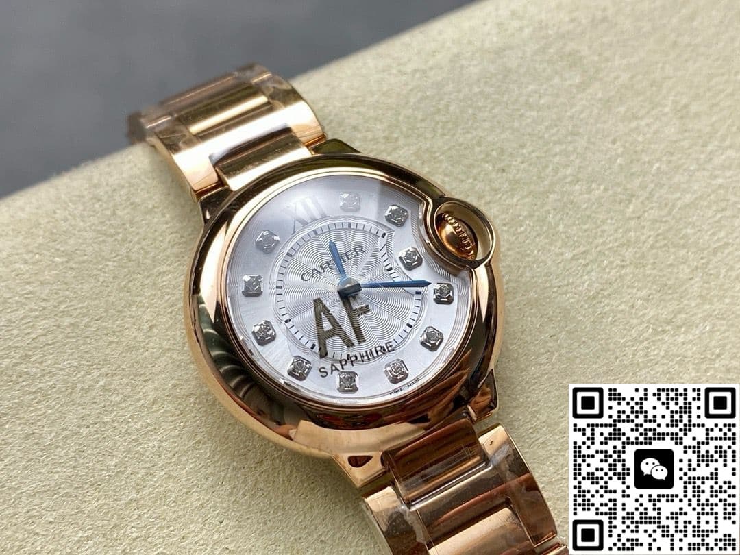 Cartier Blue Balloon WJBB0016 AF Factory Rose Gold