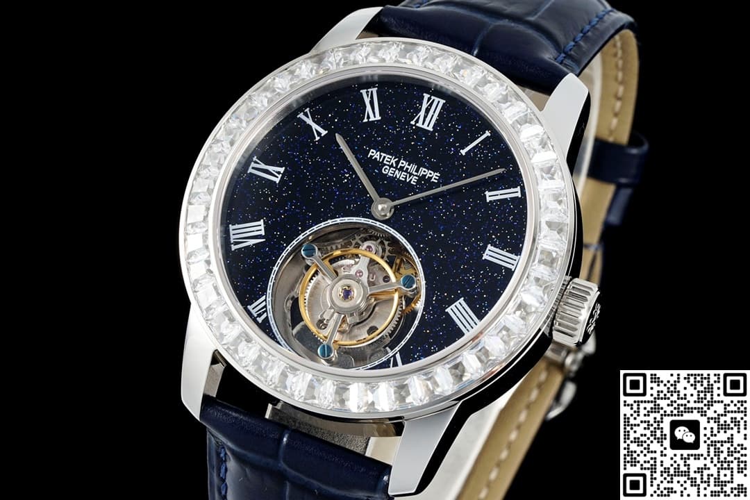 Patek Philippe Tourbillon RMS Factory Diamond Bezel
