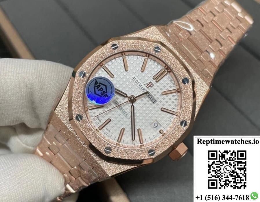 Audemars Piguet Royal Oak 15454OR.GG.1259OR.01 APS Factory Date Display