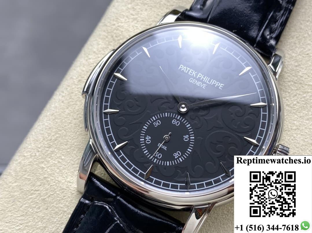 Patek Philippe Grand Complications 5078G-010 TW Factory Alligator Leather Strap
