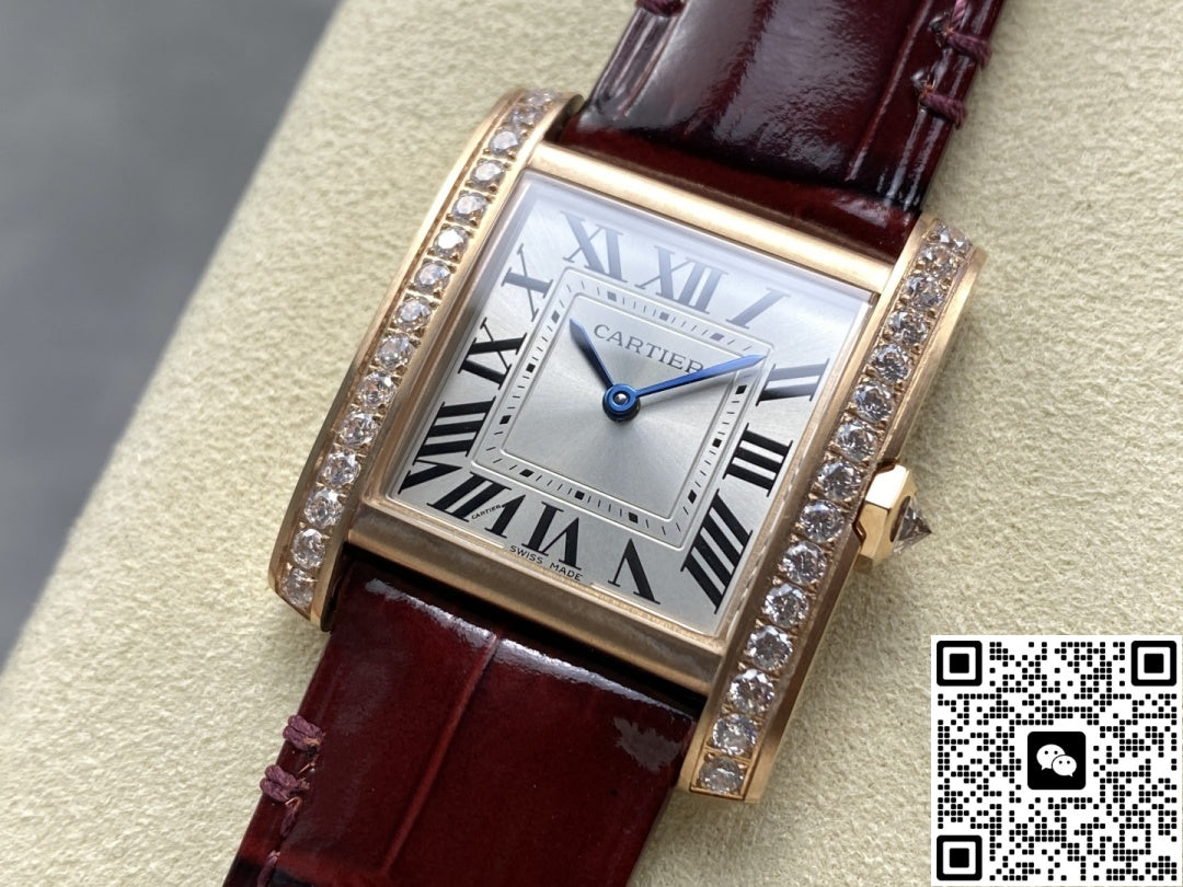 Cartier Tank WJTA0050 8848 Factory Diamond Case