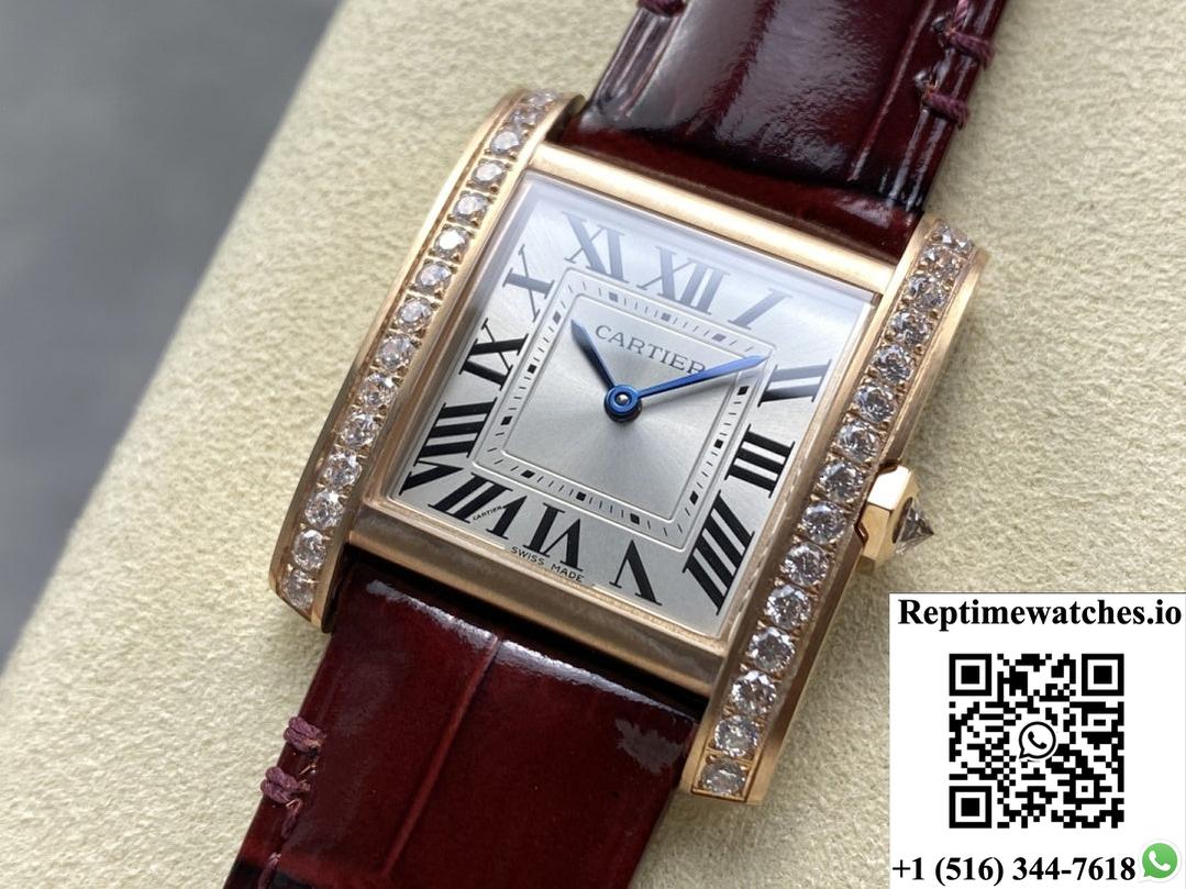 Cartier Tank WJTA0050 8848 Factory Diamond Case