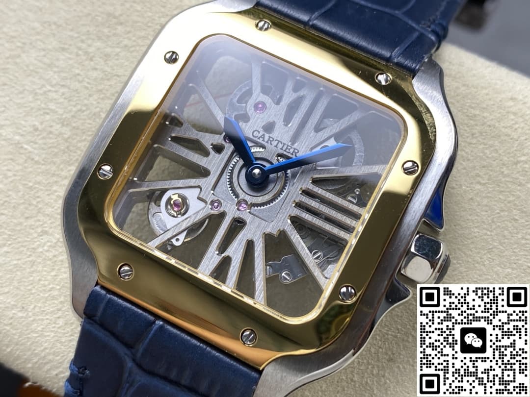 Cartier Santos WHSA0024 THB factory gold color dial