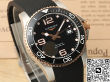 Longines Concas L3.782.3.58.9 AF Factory Black Dial