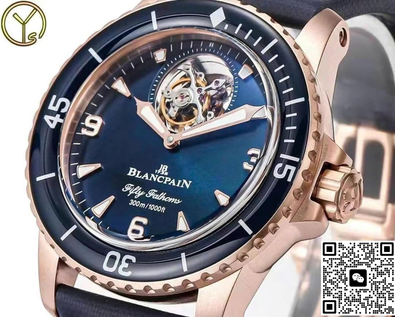 Blancpain Fifty Fathoms 5025-36B40-O52B YS Factory Tourbillon