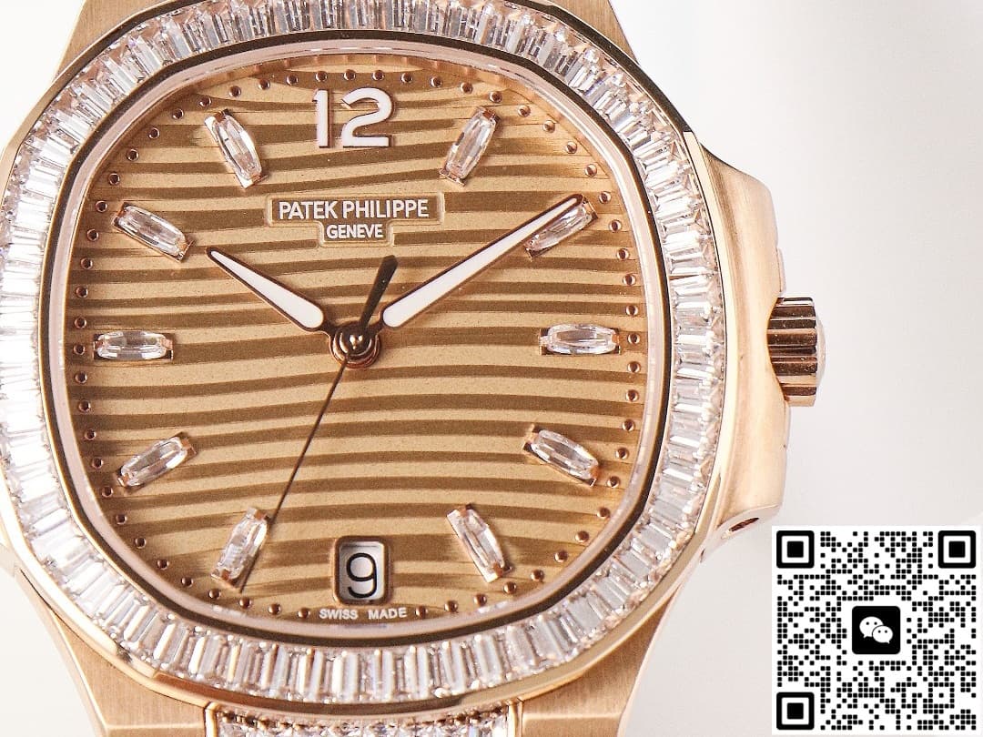 Patek Philippe Nautilus 7014-1R-001 GR Factory Diamond Dial