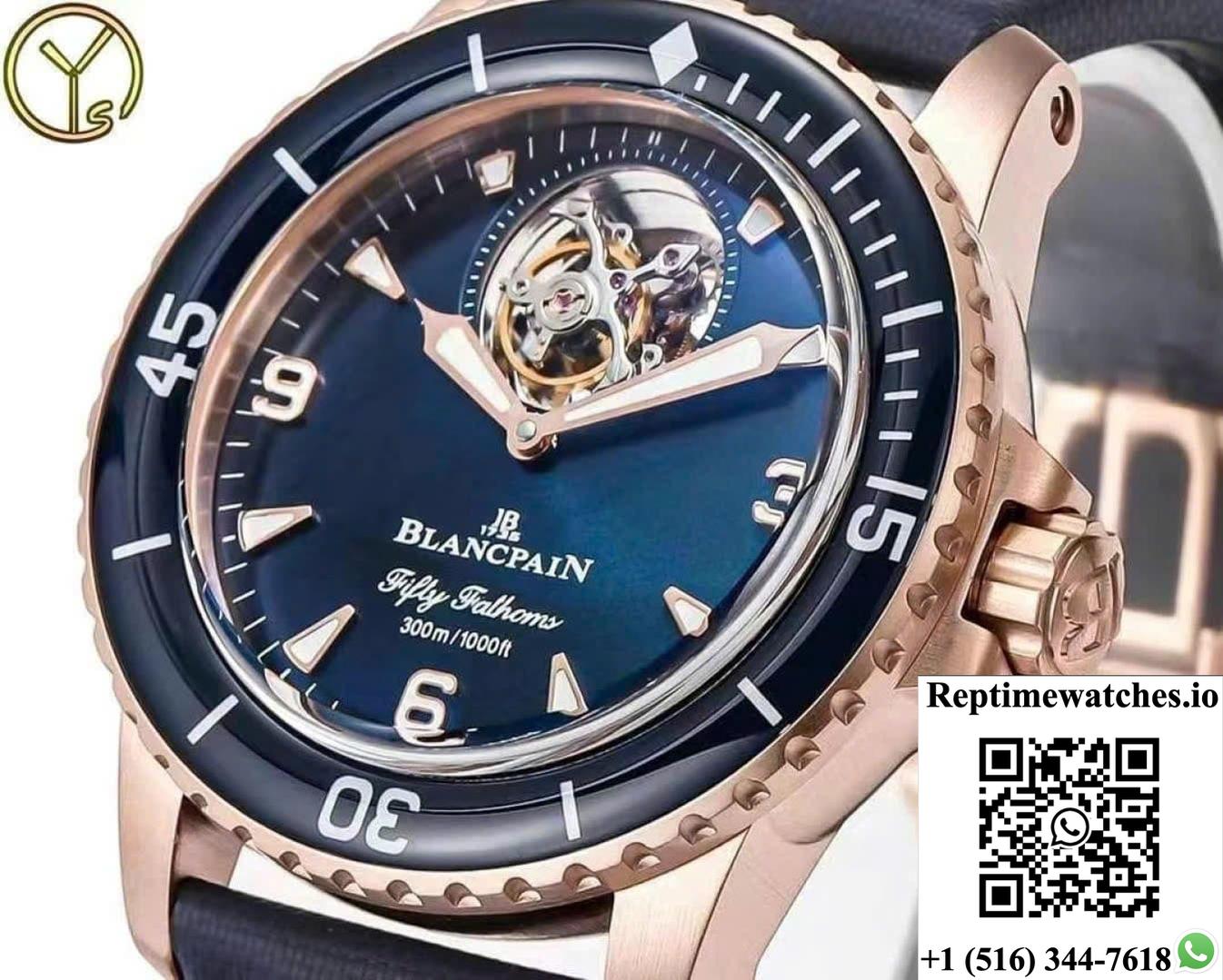 Blancpain Fifty Fathoms 5025-36B40-O52B YS Factory Tourbillon